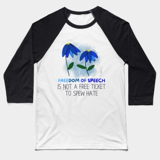 Freedom of Speech Baseball T-Shirt